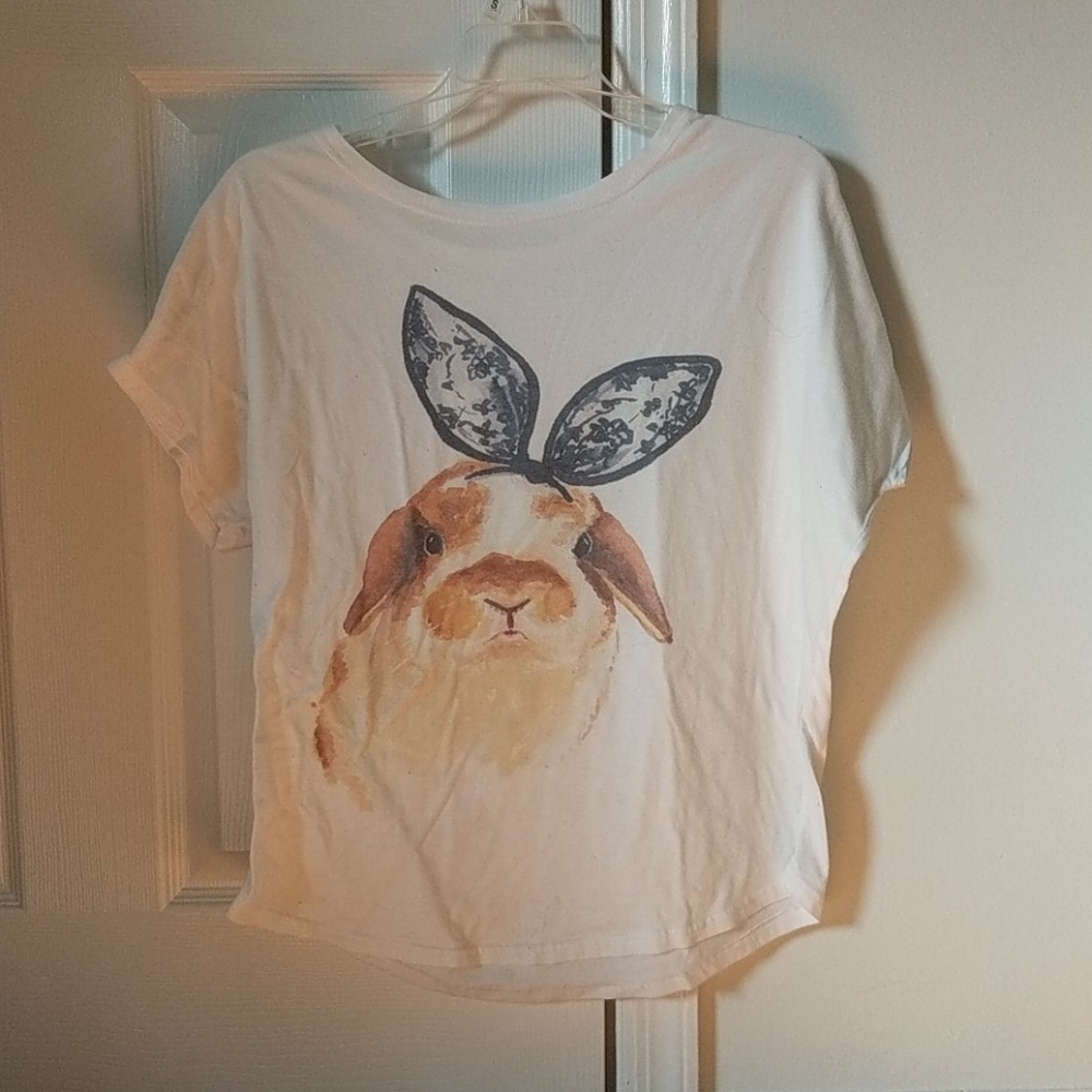Cute Bunny Oversized Tee